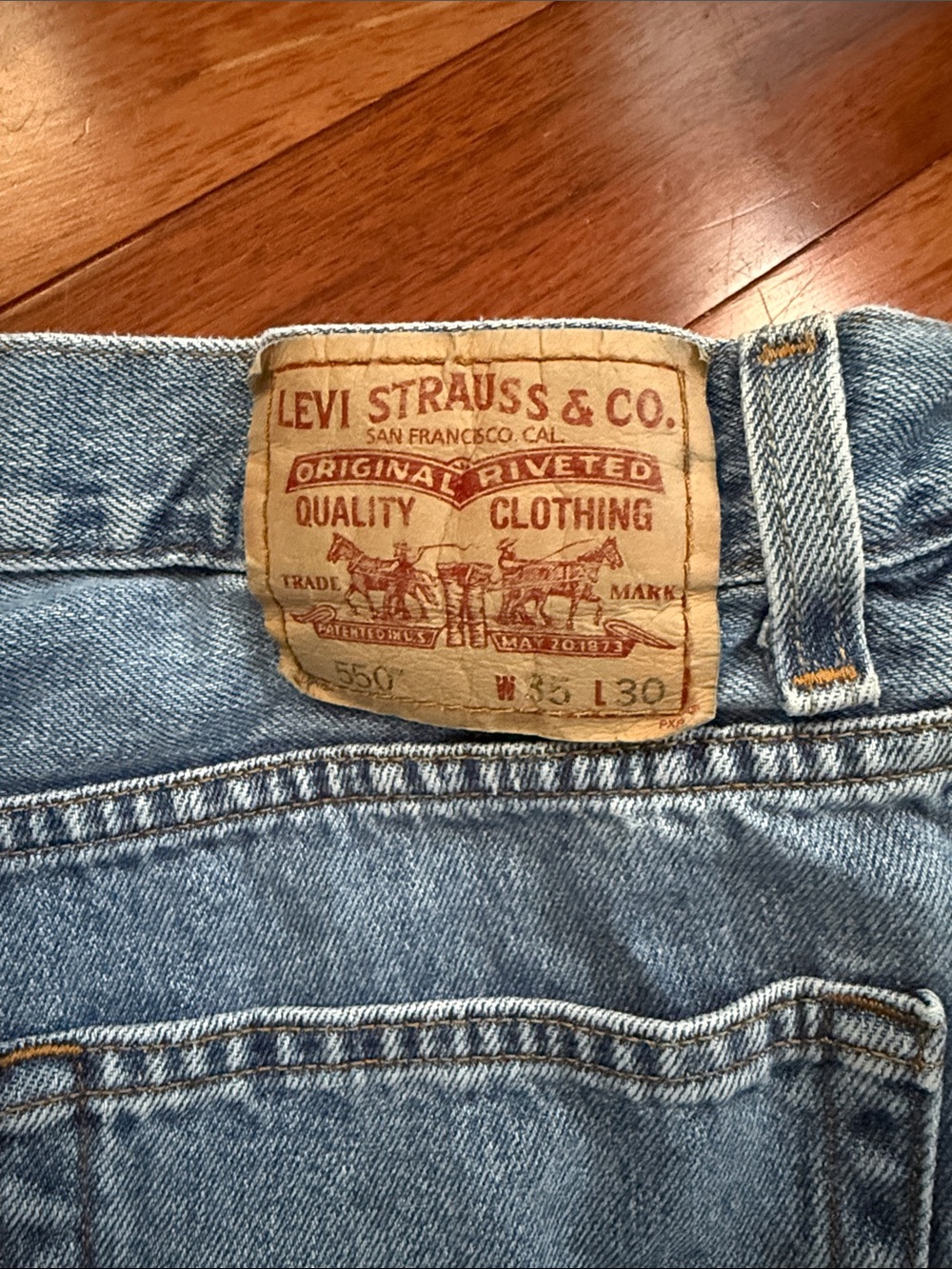 vintage levi’s 550 35x30 - year 2006 - Picture 7 of 10